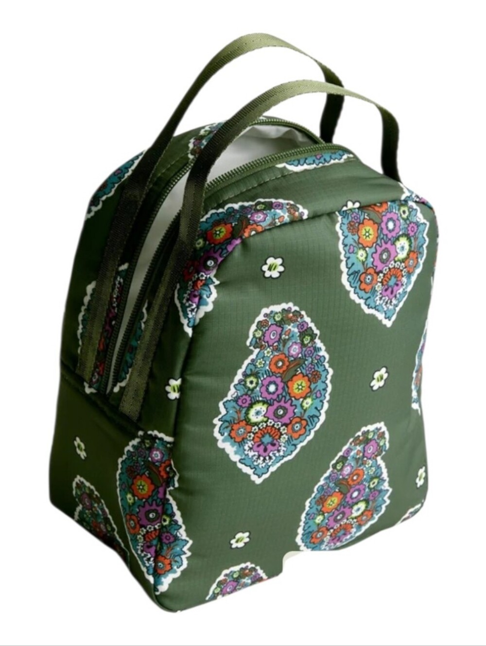 Vera Bradley lunch bag Kew Gardens Green Ripstop